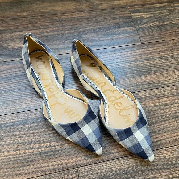 Sam Edelman Rodney Buffalo Check Flats - Picture 2 of 7